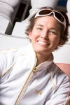 Pip Taylor is a professional triathlete and sports nutritionist. Photo by Robert Murphy.
