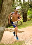 Mike Vine takes the victory. Photo provided by XTERRA. Mike Vine takes the victory. Photo provided by XTERRA.