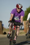 Kyle during the bike leg at a Malibu triathlon. Photo provided by Kyle Garlett. Kyle during the bike leg at a Malibu triathlon. Photo provided by Kyle Garlett.