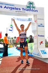 Javier Gomez wins the 2009 LA Triathlon. Photo: Rich Cruse Javier Gomez wins the 2009 LA Triathlon. Photo: Rich Cruse