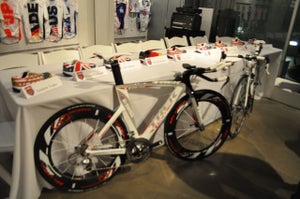 DSC_0038 The Trek Speed Concept Prototype bike all of the athletes will be riding in 2010.