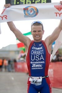 _E8E1637 Chrabot beat out several top American triathletes for the win. Photo: Robert Murphy