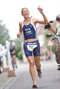 QuelleRoth_ChrissieFrontRun_byJayPrasuhn Wellington shattered the previous Ironman-distance world record. Photo: Jay Prasuhn