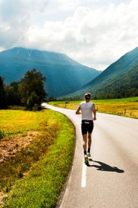 Norseman_Run_byKaiOttoMelau The Norseman triathlon features one of the most beautiful courses in the world. Photo: Kai Otto Melau