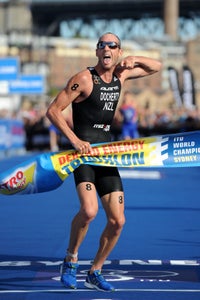 dochertysydney With the win Bevan Docherty sits atop the World Championship Series leaderboard. Photo: Triathlon.org/Delly Carr