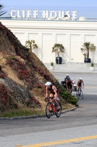web_u5j5053 Mary Beth Ellis took last year's race thanks to a strong bike leg. Photo: Kurt Hoy