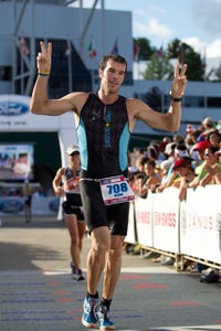 Ryan Ironman 3 Sutter completed Ironman Lake Placid in 11:06:37. Photo: Larry Rosa