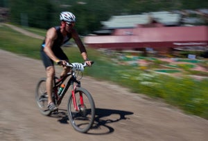 Ryan Sutter 1-1 Sutter completed the Xterra Mountain Championships just one week before competing in Ironman Lake Placid. Photo: Jesse Horton