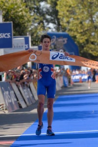 jbrownlee_lr Brownlee finished 12 seconds ahead of fellow Brit, Tim Don. Photo: Triathlon.org