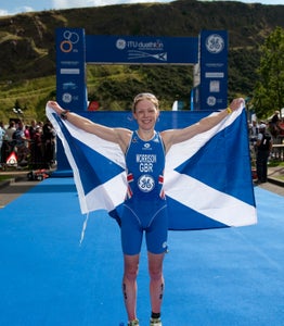 morrisonduathlon Morrison took the victory in front of a home crowd. Photo: Triathlon.org