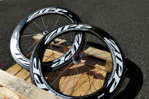 CG1_1065 The tubular and clincher versions of the Zipp Firecrest 808’s.