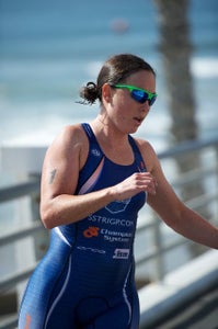 Super Sprint Grand Prix The two swims in the super sprint race helped propel McLarty to victory. Photo: Aaron Hersh
