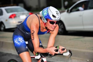 Kaiser Permanente L.A. Triathlon Taylor has kept her speed up by competing in several Olympic-distance races. Photo: Rich Cruse