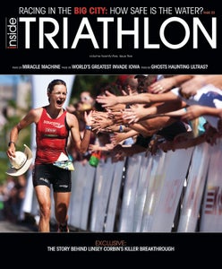 Oct Corbin graced the cover of the September/October 2010 issue of <em>Inside Triathlon</em>.