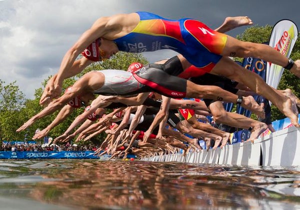 Mens Start-Low Res The winner for "Best Published Triathlon Photo" by Competitive Image.
