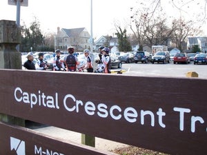 Day1Capital_Crescent A group of cyclists meets in Bethesda, Md. I wished I was riding!