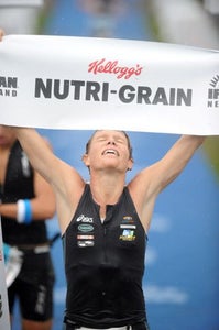 2011 Ironman New Zealand Warriner earned her first Ironman title in her Ironman debut. Photo: Delly Carr