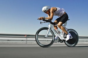 2010 Abu Dhabi International Triathlon Bockel will ride this year's Abu Dhabi International Triathlon on a new bike. Photo: Nils Nilsen