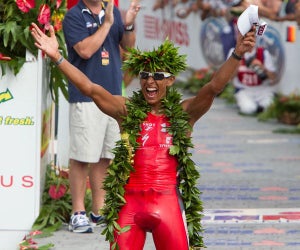 Tri Mag 32 Macca earned his second Kona win at the 2010 Ironman World Championships. Photo: Paul Phillips