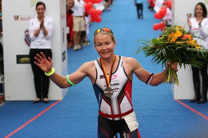 Despite two Ironman victories, Ellis had to go out and race (and win) another Ironman this weekend to earn enough points to qualify for Kona. Photo provided by Mary Beth Ellis.