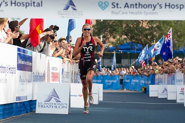 Haskins has been unstoppable at non-drafting Olympic-distance races. Photo: Paul Phillips