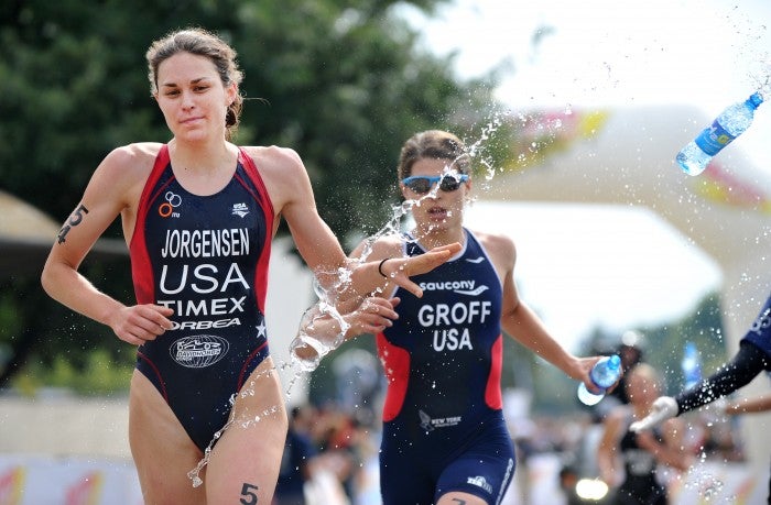 Both Jorgensen and Groff have made the U.S. Olympic team. Photo: Janos Schmidt/Triathlon.org