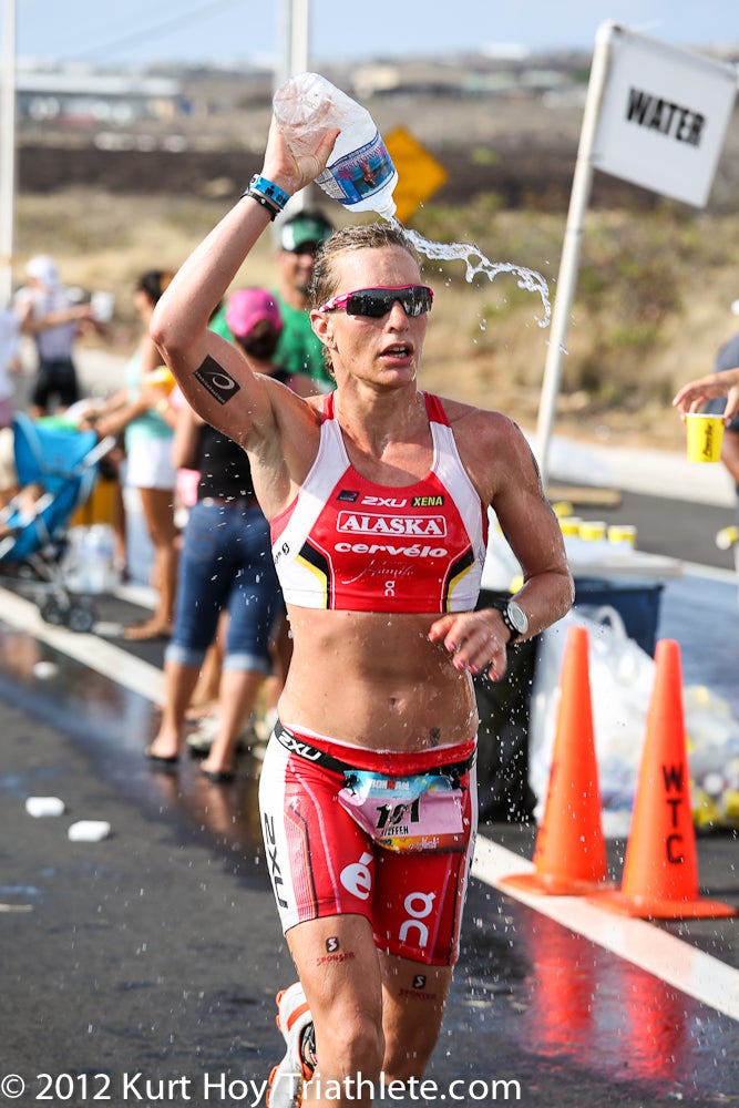 Steffen finished second at the 2012 Ironman World Championship. Photo: Kurt Hoy
