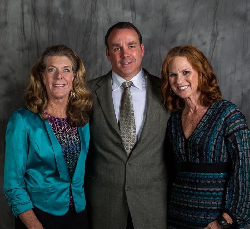 Missy LeStrange, John MacLaren and Julie Moss. Photo: Paul Phillips/Competitive Image/USA Triathlon