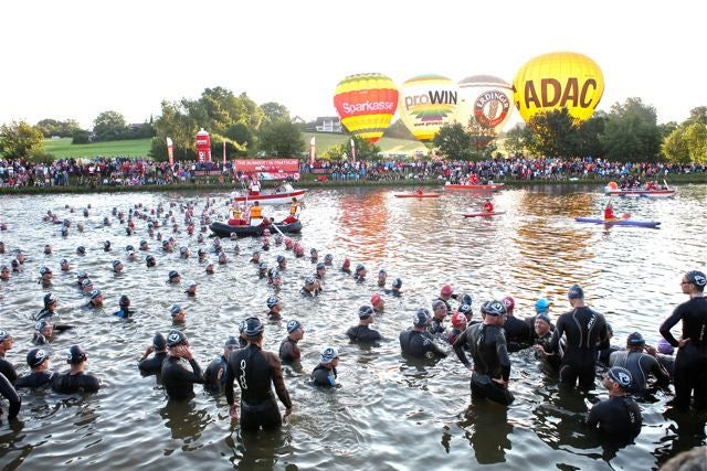 The Challenge Roth triathlon. Photo: Steve Godwin