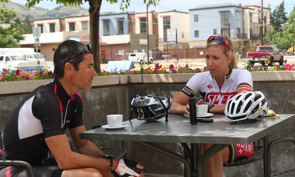 Kim McDonald visited with Craig Alexander and Lisa Norden in Boulder, Colo. earlier this year for an upcoming Inside Triathlon feature. Photo: Kim McDonald