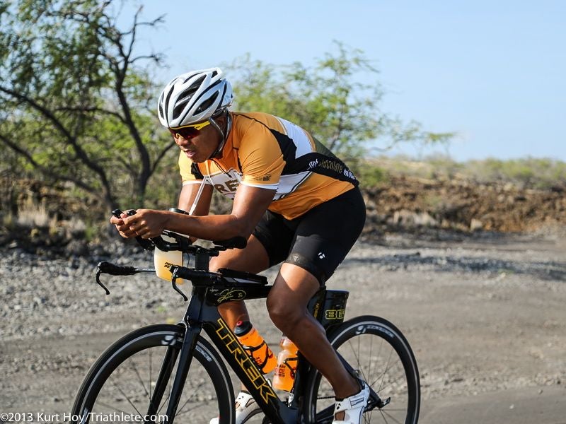 Ward spent time training on the Big Island to prepare for the conditions. Photo: Kurt Hoy