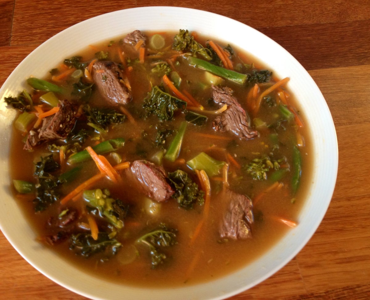 Recipe Of The Week Miso, Beef And Vegetable Soup Triathlete