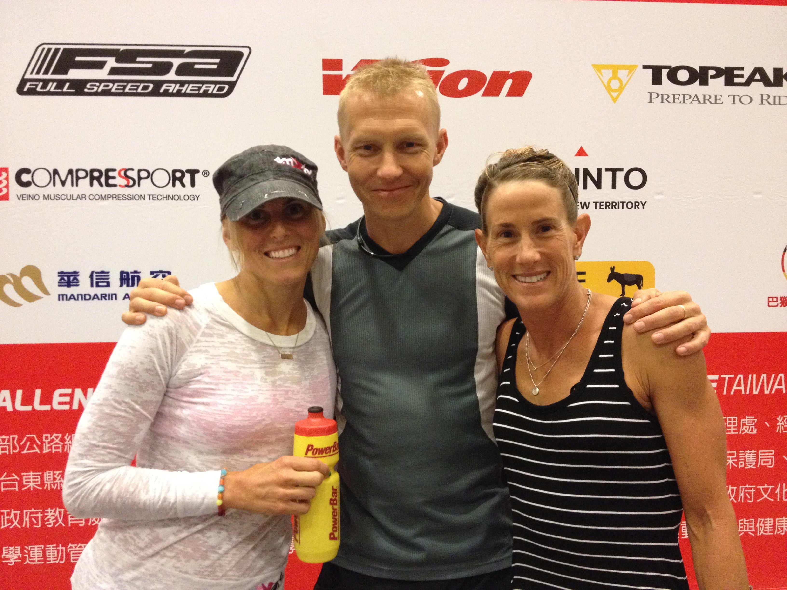 Hillary Biscay, Petr Vabrousek and Belinda Granger.