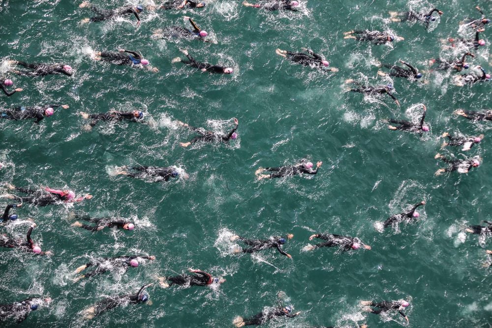 Drafting Correctly Can Make a Big Difference in Your Swim