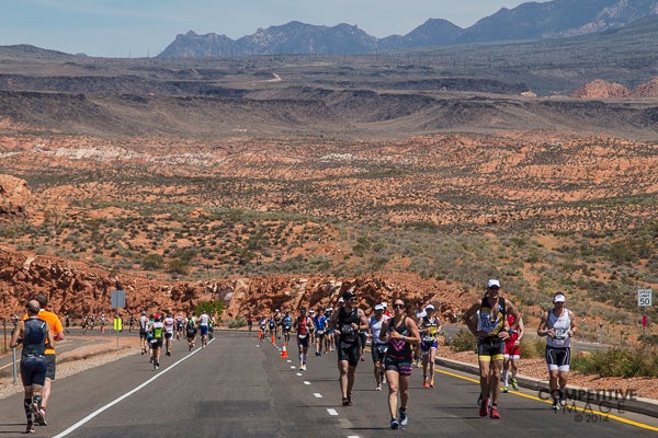 St. George currently hosts the Ironman 70.3 North American Championships. Photo: Paul Phillips/Competitive Image