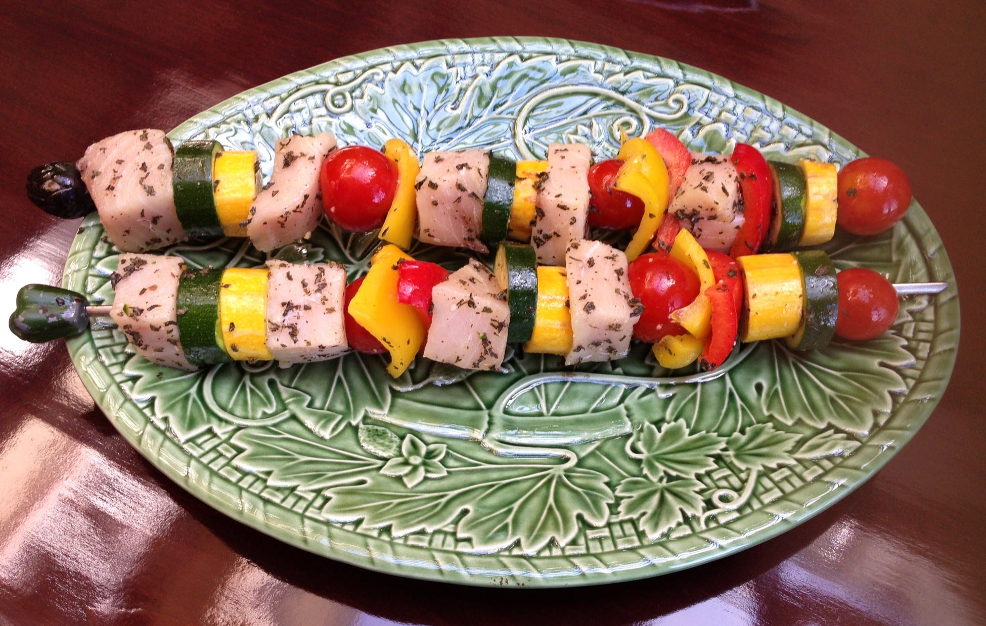 swordfish skewers