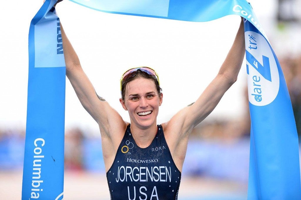 Jorgensen has a commanding lead in the WTS rankings. Photo: Triathlon.org