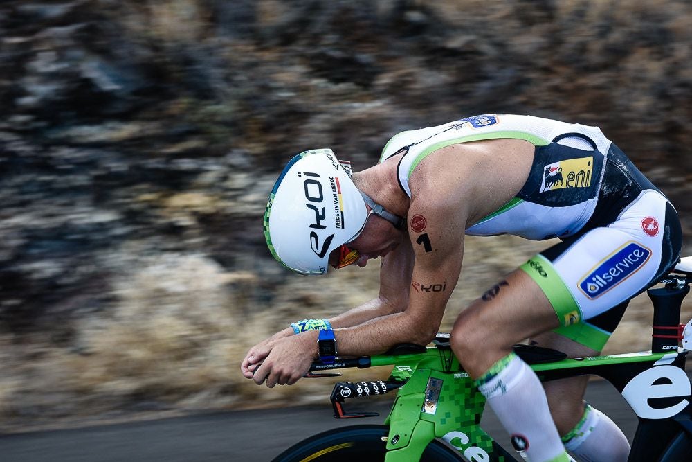 Frederik Van Lierde couldn't replicate his 2013 performance. Photo: John David Becker