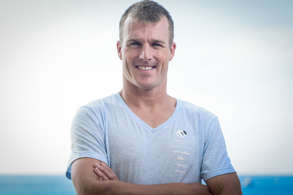 Tyler Butterfield during race week in Kona. Photo: John David Becker