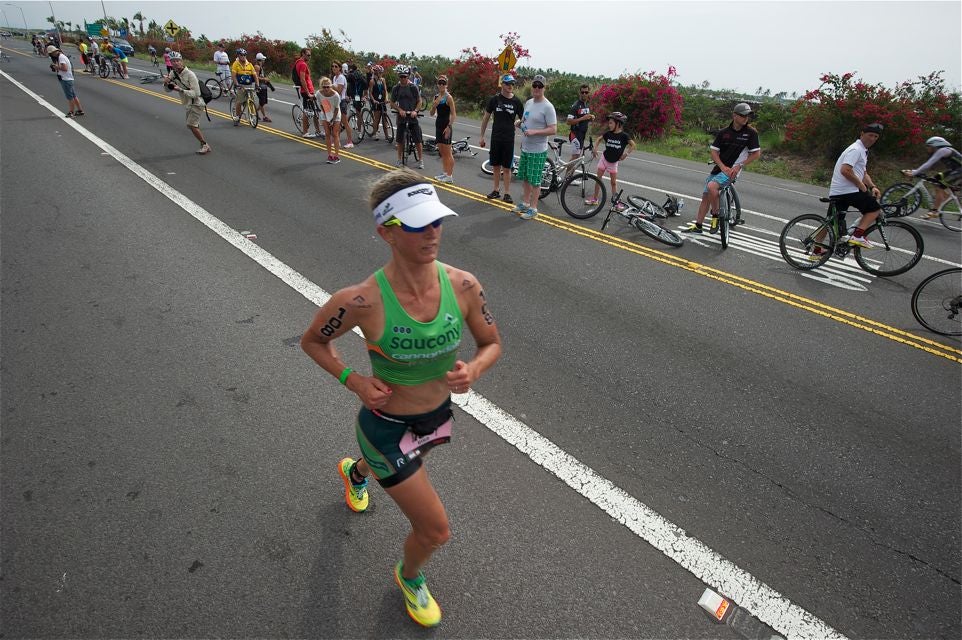 Meredith Kessler on her way to seventh place in 2013. Photo: Aaron Hersh