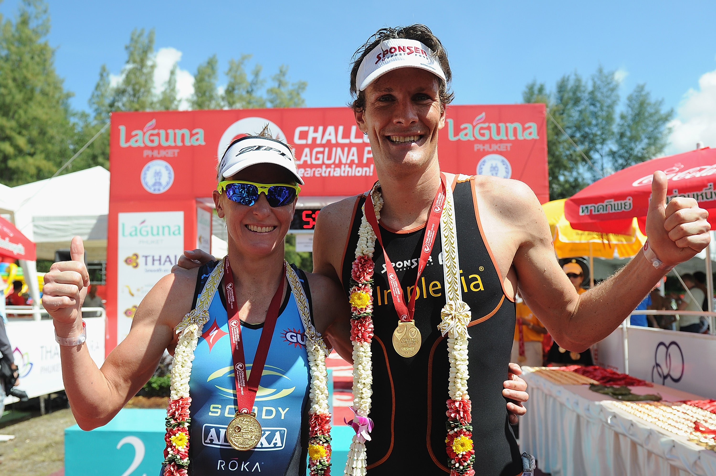 Melissa Hauschildt and Ruedi Wild. Photo: Matt Roberts/Getty Images