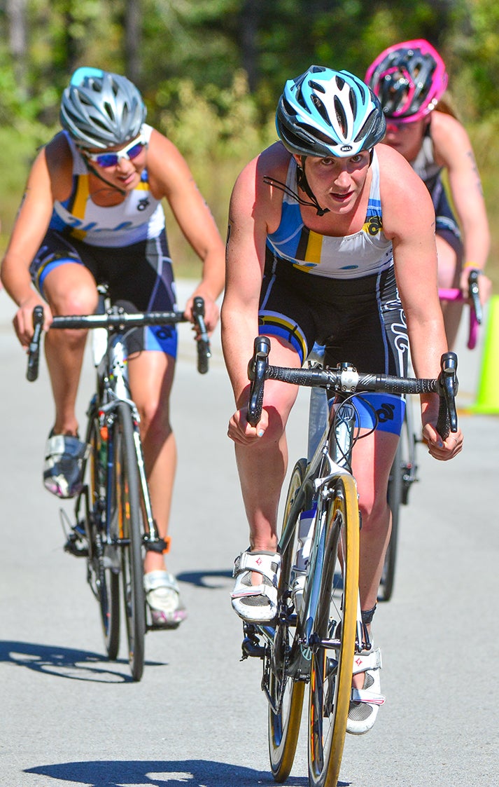 Grant funding will allow schools to formally establish women's varsity triathlon programs. Photo: Mark E. Lepow/USA Triathlon