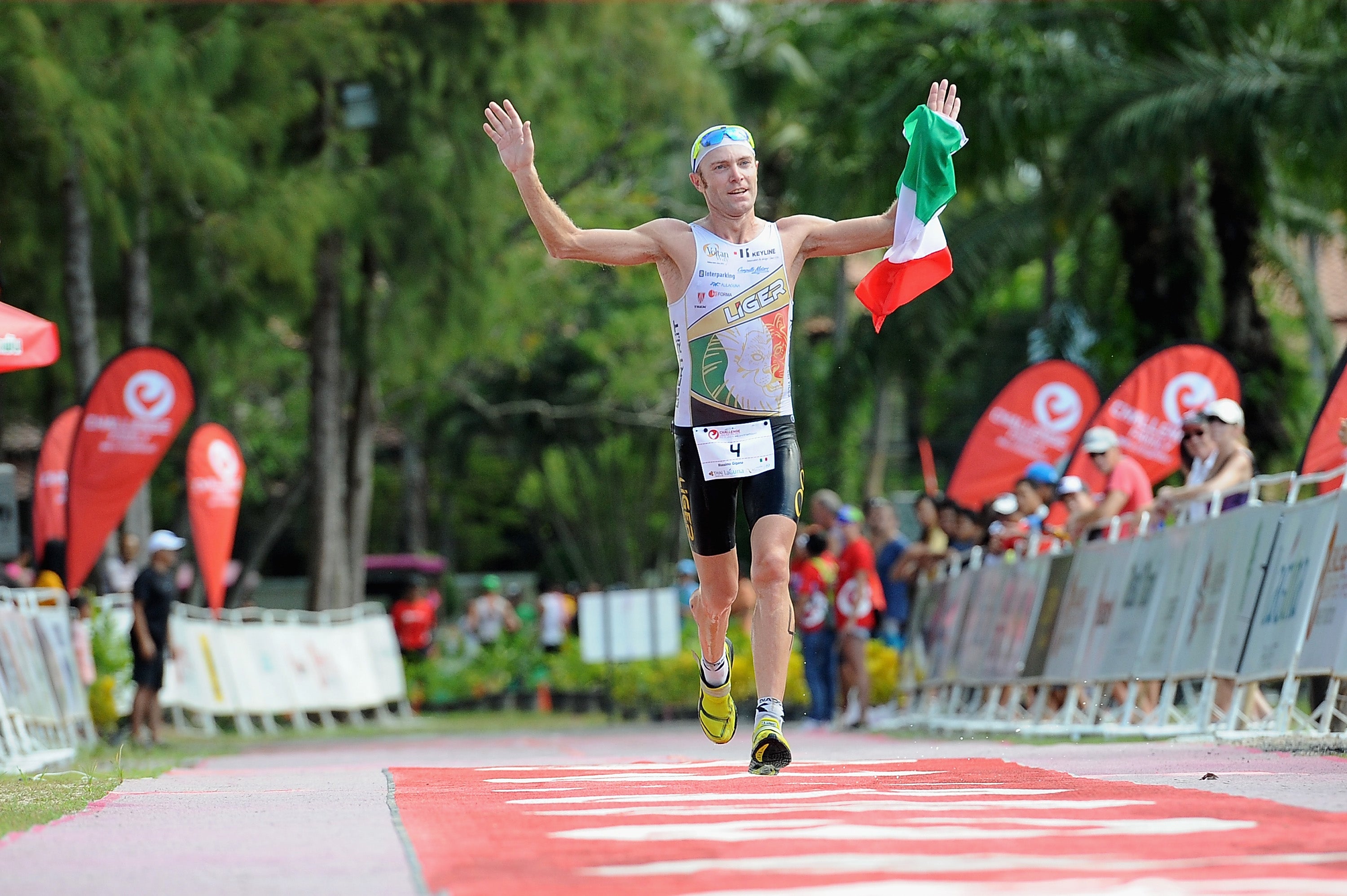Cigana at the Challenge Half Laguna at the end of November. Photo: Getty Images