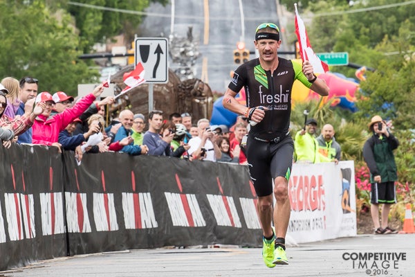 Lionel Sanders has been unstoppable in 2016. Photo: Paul Phillips/Competitive Image