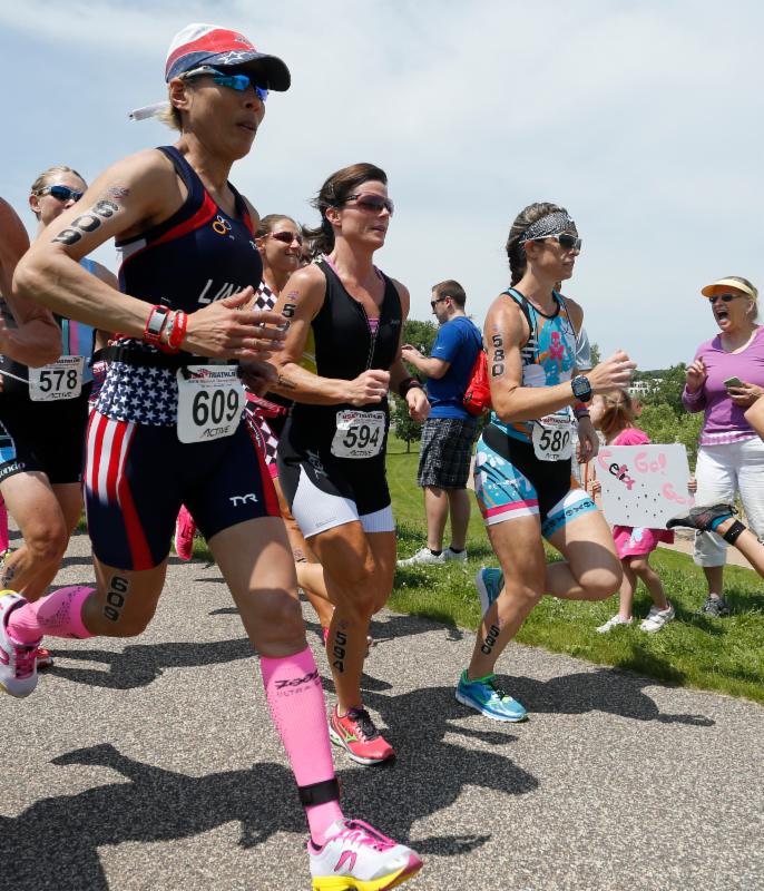 Nearly 650 athletes will compete this Saturday in Bend for the USA Triathlon Duathlon National Championships. Photo: Bruce Kluckhohn/USA Triathlon