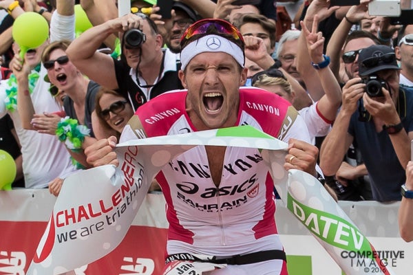 The 2016 Challenge Roth had representation from 72 countries including 3,300 individual athletes and 650 relay teams, as well as both returning 2015 race Champions, but beginning to end, the focus was on Jan Frodeno and his World Record attempt Andreas Reeler's  2011 time of 7:41:33.

Jan's relaxed nature showed how well he had prepared.  From gun, Jan took control of the race, never looking back and leaving the others to race for a podium position.