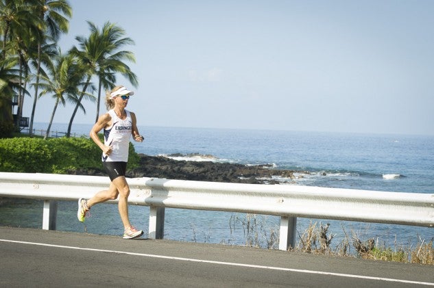 Tajsich before the 2013 Ironman World Championship. Photo: John David Becker