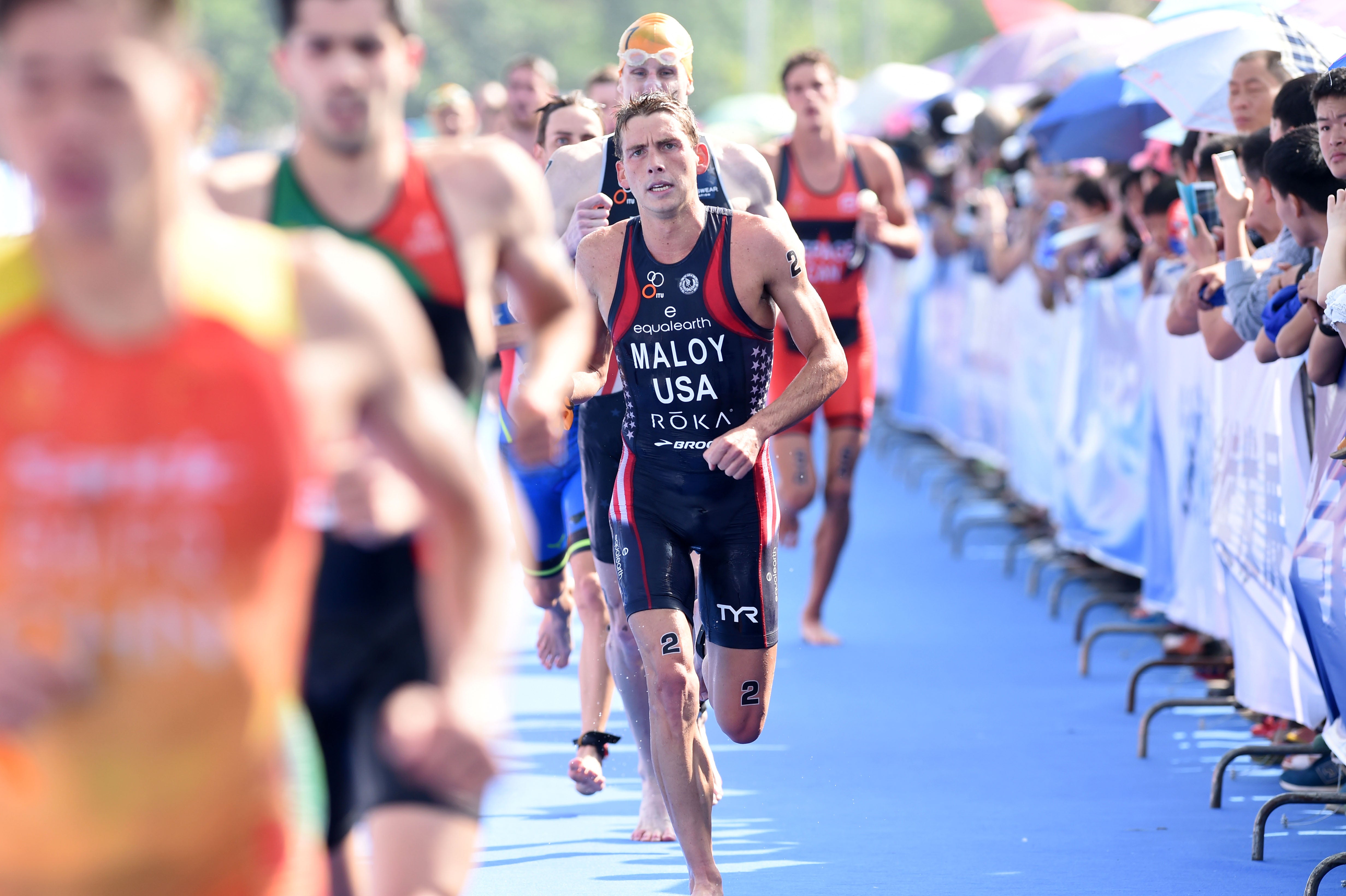 Joe Maloy. Photo: Delly Carr/Triathlon.org