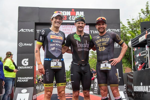 Several athletes on the start list already battled at May's Ironman 70.3 North American Championships in St. George. Photo: Paul Phillips/Competitive Image