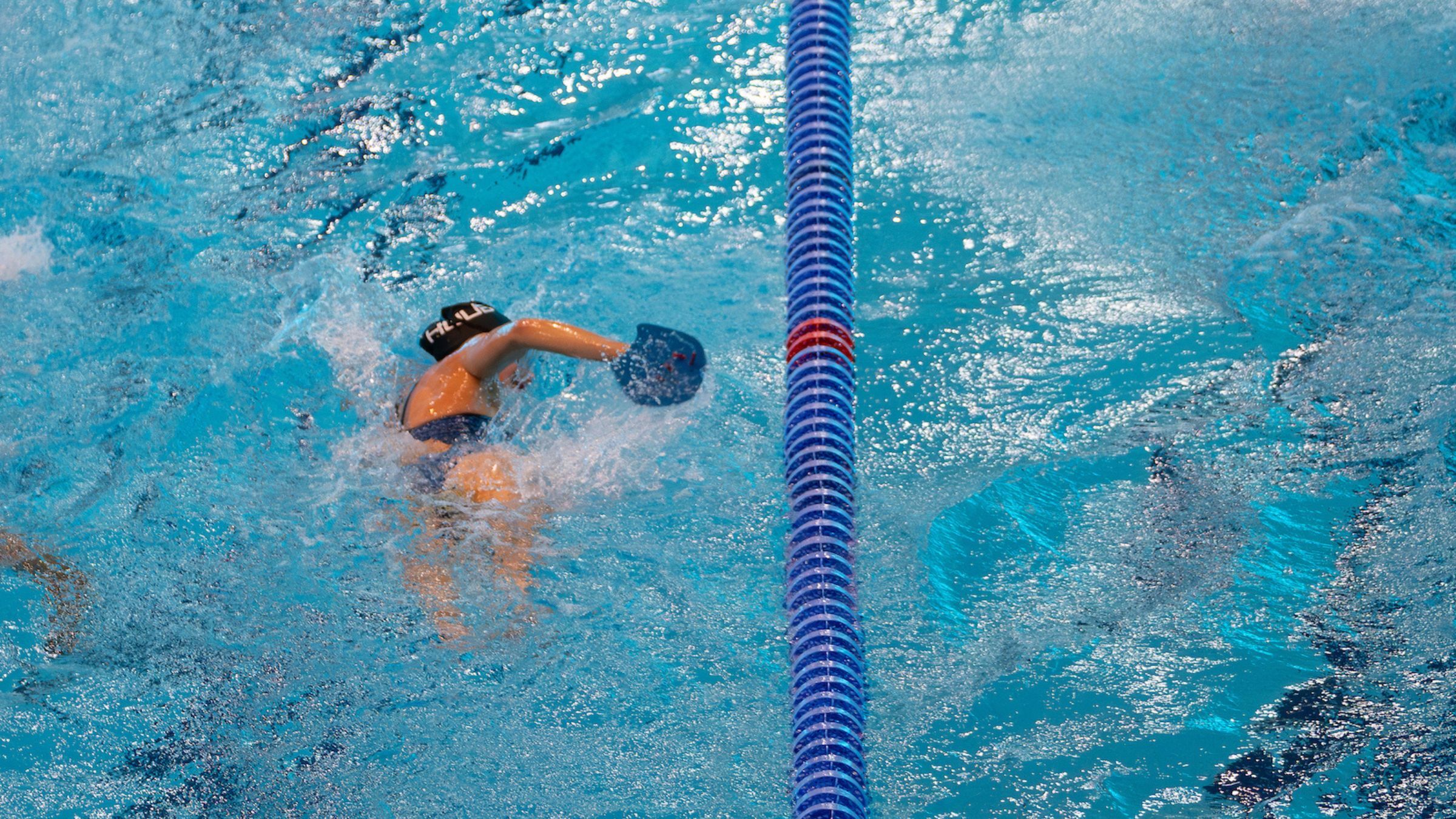 Improve your swimming propulsion and gain greater stroke efficiency by using paddles.